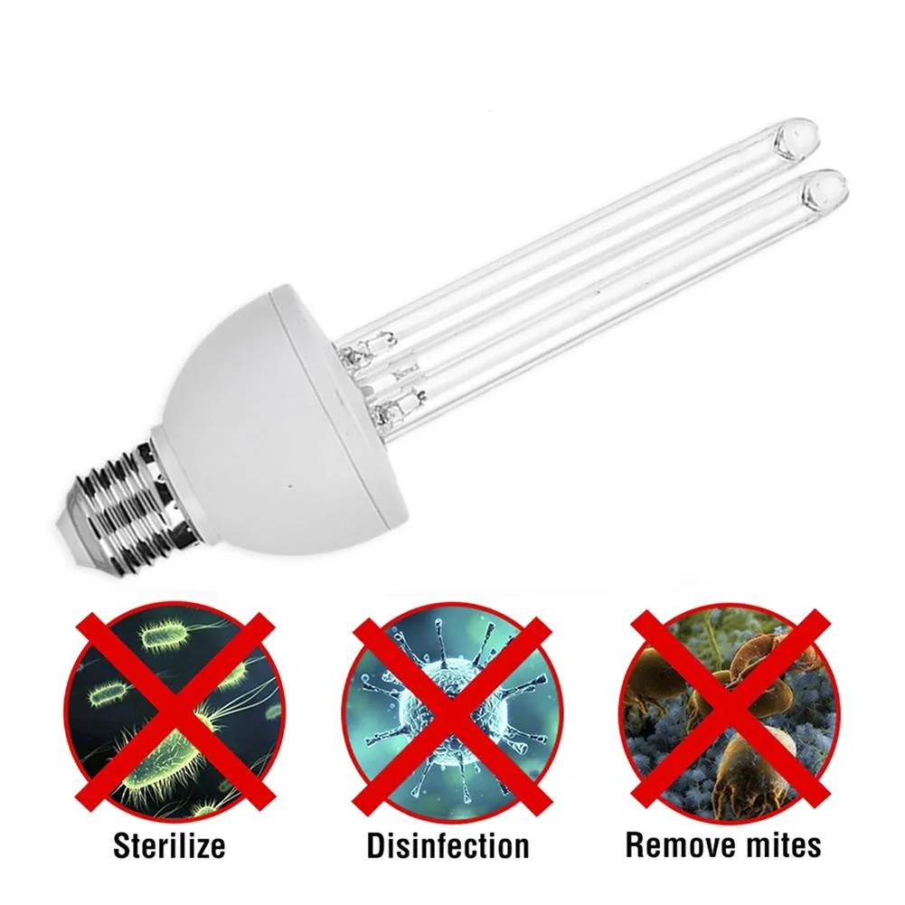 High-Output 25W UV-C Quartz Treatment Bulb for Technical Surface and Material Irradiation