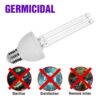 20/25W UV-C & Ozone Disinfection Sterilizing Germicidal Standard Quartz Bulb For Home / Business