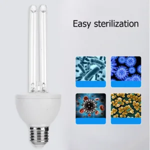 20/25W UV-C & Ozone Disinfection Sterilizing Germicidal Standard Quartz Bulb For Home / Business