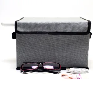 Exterior View of the Portable Enclosed UV-C Treatment Chamber for 5W Quartz Wand System
